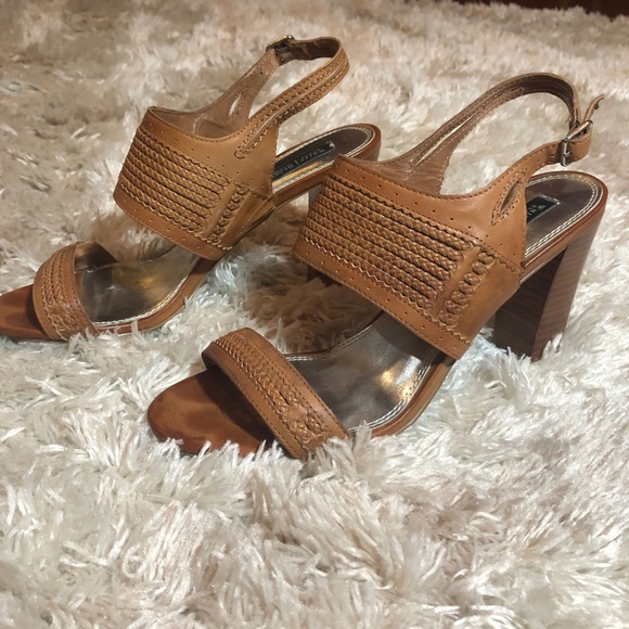 White House Black Market Shoes - White House Black Market - Brown Leather heals